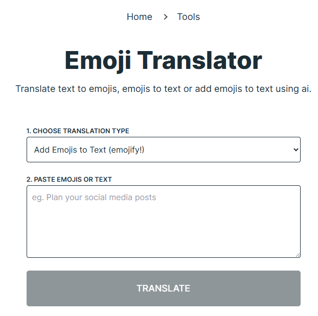 Emoji Generator